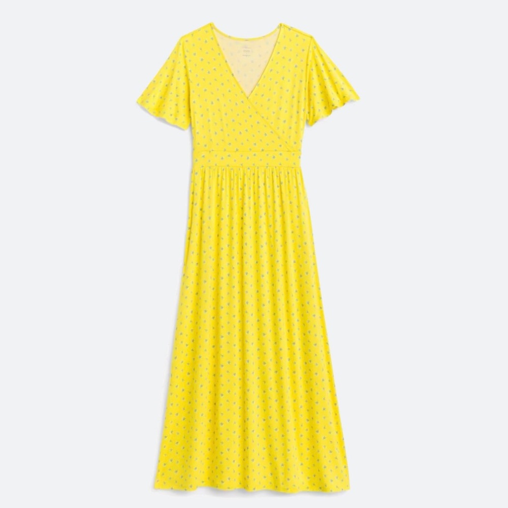 Market & Spruce Elisse Surplice Maxi Dress